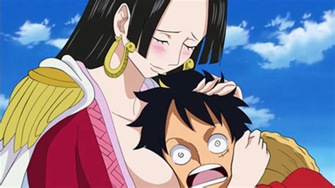 boa hancock e luffy|Episódio 422 